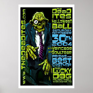 Deadites Halloween Ball Poster