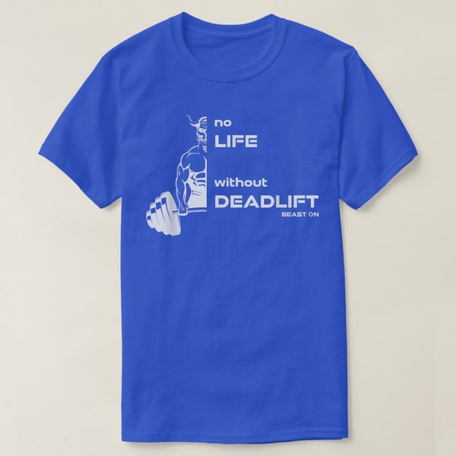 Deadlift Deadlift FitnessGym Motivation Fitness Sa T-Shirt (Design Front)