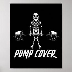 Deadlift Reverse retro Gym  Pump Cover Fun Gymer  Poster