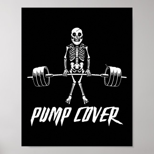 Deadlift Reverse retro Gym  Pump Cover Fun Gymer  Poster (Front)