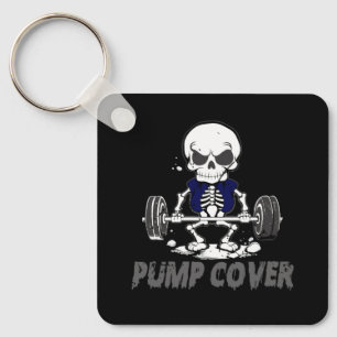Deadlift Reverse Retro Gym Pump Cover Funny Gymer Key Ring