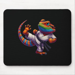 Deadlift Skeleton Workout Halloween Weight Lifting Mouse Mat