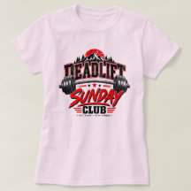 Deadlift Sunday Club Vintage Powerlifting Badge