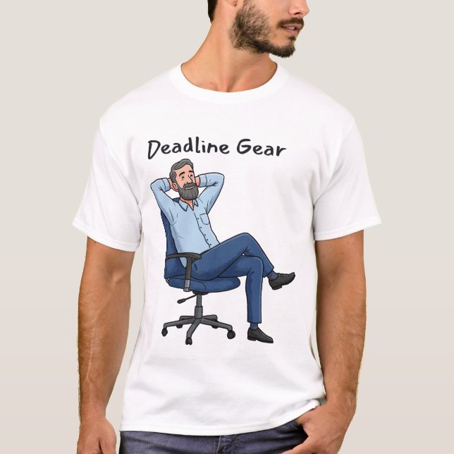 Deadline Gear Funny Hustle T-Shirt (Front)