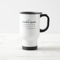 Deadline Reader Travel Mug
