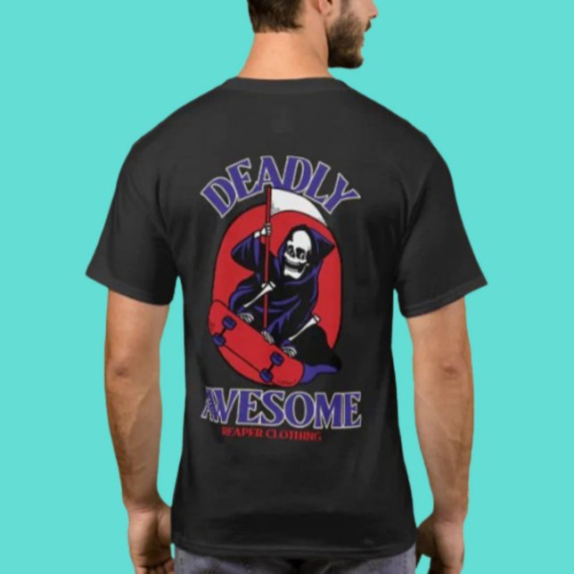Deadly Awesome by Reaper Clothing T-Shirt (Creator Uploaded)