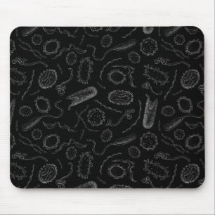 Deadly Diseases Pattern Mouse Mat