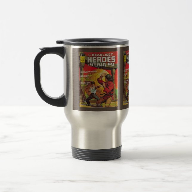 Deadly Hands 22 Travel Mug (Left)