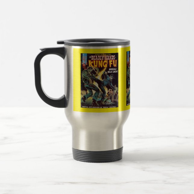 Deadly Hands 23 Travel Mug (Left)