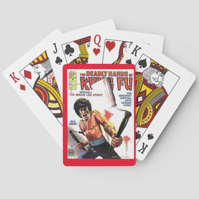 Deadly Hands 33 Playing Cards (Back)