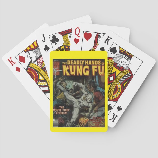 Deadly Hands 41 Playing Cards (Back)