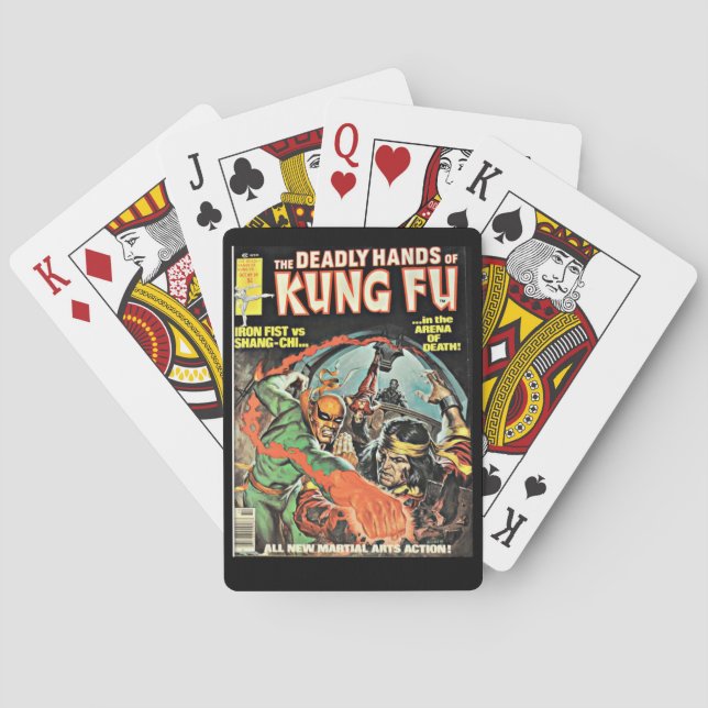 Deadly Hands 50 Playing Cards (Back)