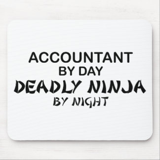 Deadly Ninja by Night - Accountant Mouse Mat