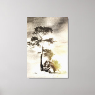 Deadly silence... canvas print