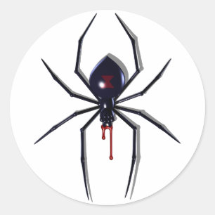 Deadly Spider Bite Stickers