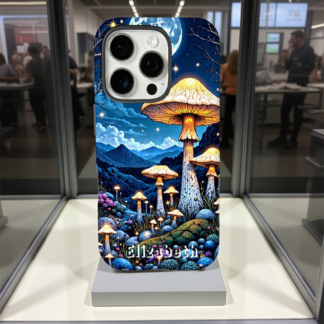 Deadly Webcap Moonlight Mushroom Case-Mate iPhone Case (Creator Uploaded)
