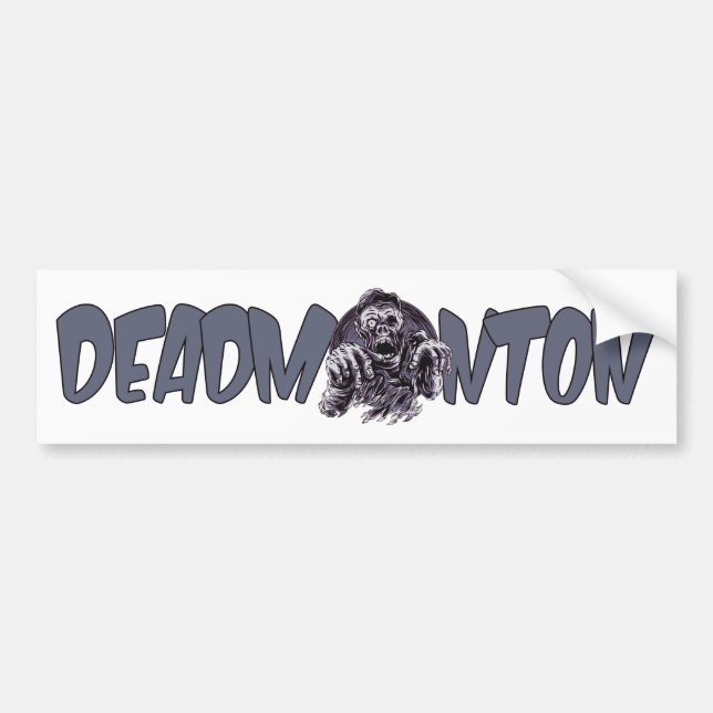 DEADMONTON bumpersticker Bumper Sticker (Front)