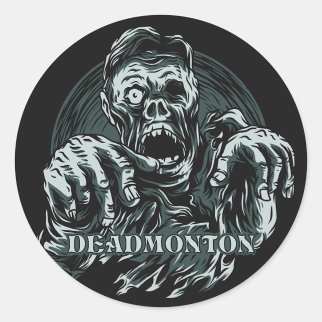 DEADMONTON stickers (Front)