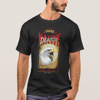 Deadose Native American Eagle Spirit Vintage Honor T-Shirt