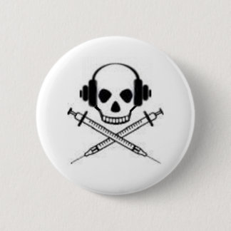 Deadphones 6 Cm Round Badge