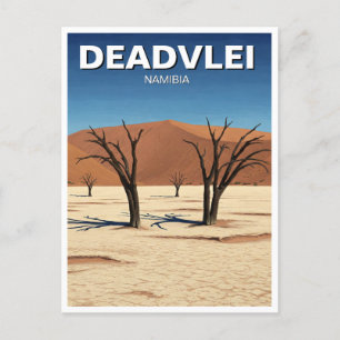 Deadvlei Namibia Travel Postcard