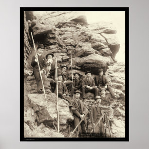 Deadwood Central Railroad SD 1888 Poster