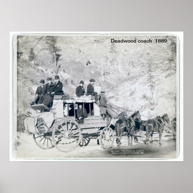 Deadwood coach Print (Front)