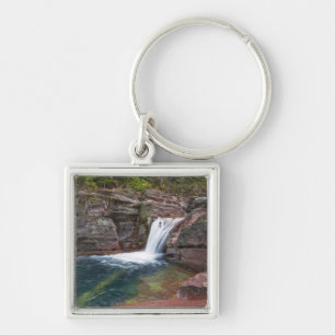 Deadwood Falls on Reynolds Creek in autumn in Key Ring