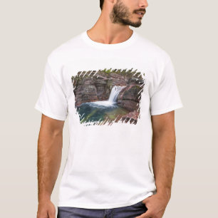Deadwood Falls on Reynolds Creek in autumn in T-Shirt