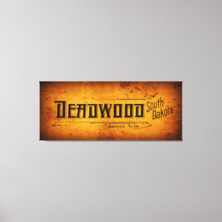 DEADWOOD of the Old West Canvas Print