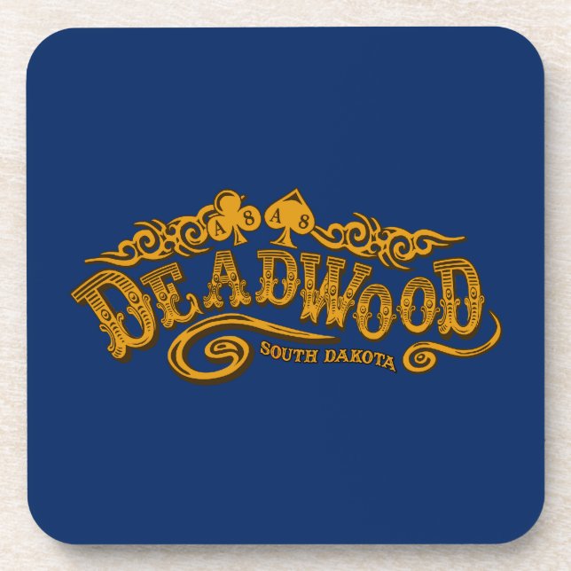 Deadwood Saloon Coaster (Front)