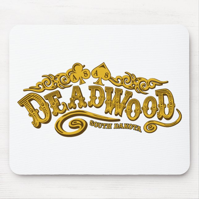 Deadwood Saloon Mouse Mat (Front)
