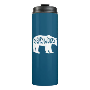Deadwood South Dakota Bear Thermal Tumbler