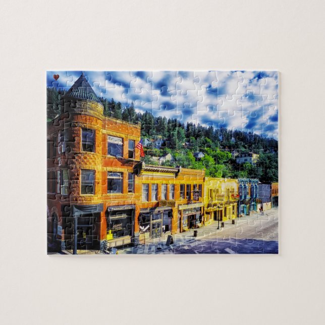 Deadwood South Dakota Jigsaw Puzzle (Horizontal)