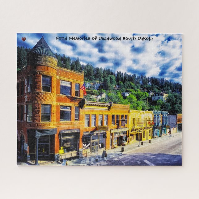 Deadwood South Dakota Jigsaw Puzzle (Horizontal)