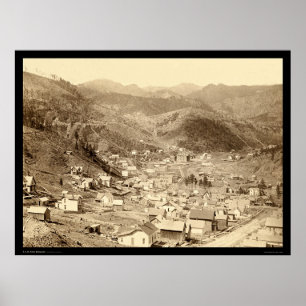 Deadwood Viewed from Engleside SD 1888 Poster