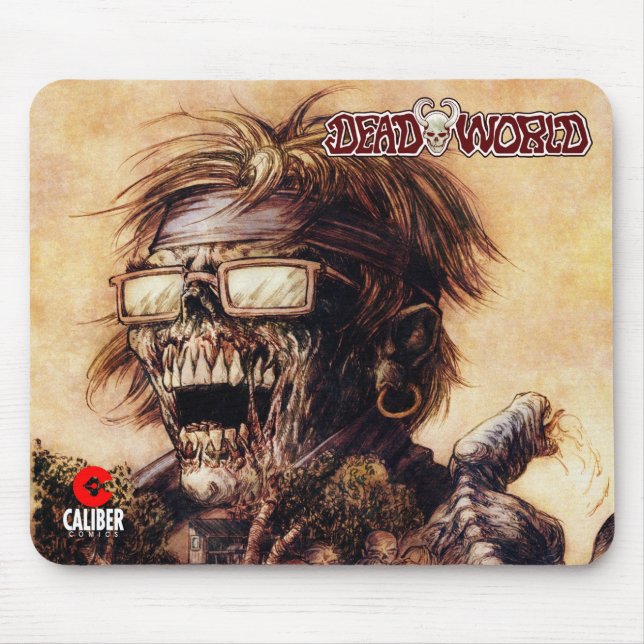 Deadworld King Zombie colour mouse pad (Front)