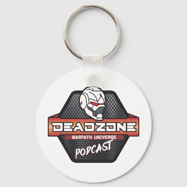 Deadzone the Podcast Keychain (Front)