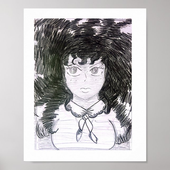 Deaf artist, hand-made art, drawings. poster (Front)