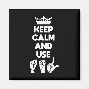Deaf Awareness And Sign Language 1  Magnet
