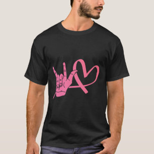 Deaf Awareness Sign Language Love Asl Teacher T-Shirt