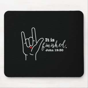 Deaf Christian Faith Easter Asl Sign Language It I Mouse Mat