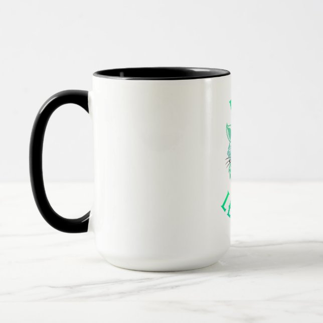 Deaf Leopard Mug (Left)