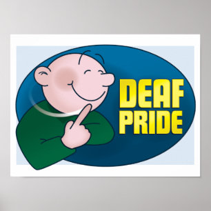 Deaf Pride. poster