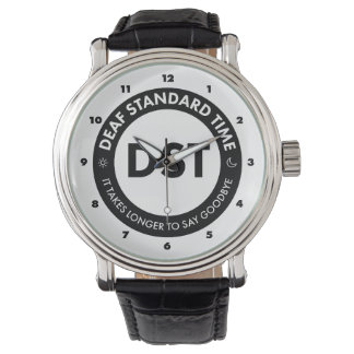 Deaf Standard Time Watch