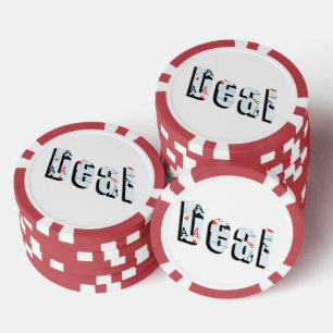 Deal: Poker Picture Logo Made From Aces, Chips