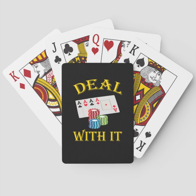 Deal With It Classic Playing Cards (Back)