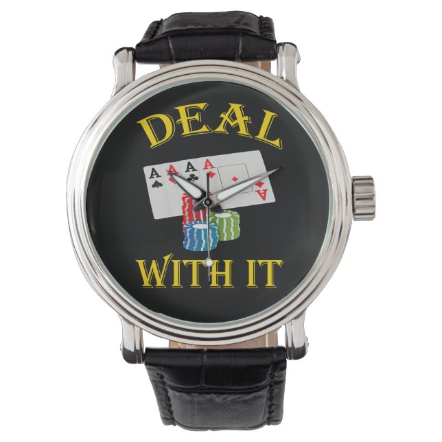 Deal With It Poker Watch (Front)