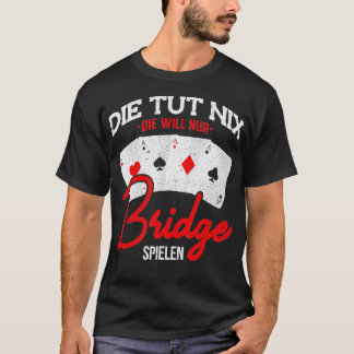 Dealer Bridge Card Game Deck  T-Shirt