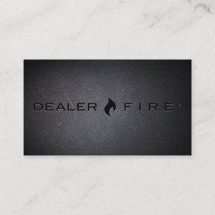 DealerFire Black Out Business Card